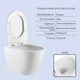 Готовое решение Qtap для ванной комнаты: подвесной унитаз Robin 520x365x365 + комплект инсталляции Nest 4 в 1 (линейная клавиша Chrome)SD00053628 - изображение 3
