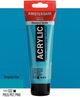 Farba akrylowa Amsterdam Turquoise Blue 522 120 ml (8712079268213) - obraz 2