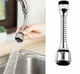 Гибкий удлинитель для смесителя Turbo Flex 360° с двойным режимом Long faucet - изображение 1