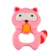 Прорізувач силіконовий "Єнот" Megazayka MGZ-0402(Pink) у футлярі - изображение 1