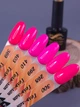 Гель-лак SVN color gel polish №300 яскраво неоново- рожевий 10мл - зображення 3