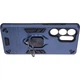 Чохол Fiji Defence для Samsung Galaxy S25 Ultra (S938) захисний бампер з кільцем підставкою Dark Blue - зображення 4