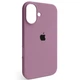 Чохол Fiji Silicone Case для Apple iPhone 16 бампер накладка Soft Touch з мікрофіброю Lilac Pride - зображення 1