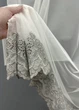 Тюль VR-Textil 1697т Грек-сетка с вышивкой Молочный с серым 300х270 см (42-0734) - изображение 4