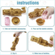 Генератор мильних бульбашок Bubble Gun Blaster "Кулемет" Bambi bb-04893 - зображення 6