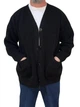 Теплый мужской кардиган крупной вязки, One Size,черный - изображение 5