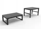 Стіл садовий пластиковий Keter Lyon Rattan Table графіт 232300 - изображение 2