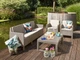 Стіл розскладний садовий Keter Lyon Rattan Table капучино 232296 - изображение 8
