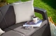 Диван для саду і тераси Keter Corfu Love Seat Max коричневий 258947 - изображение 4