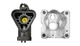 КЗЧ головка помпы (управляющий корпус) Karcher K 3 - К 4 - K 5 (9.002-011.0) - изображение 3