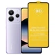 Захисне скло TDG 9D для Xiaomi Redmi Note 14 5G повне проклеювання чорний - зображення 1