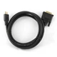 Кабель Cablexpert (CC-HDMI-DVI-0.5M) HDMI-DVI 0.5м черный - зображення 3