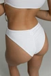 Женский Купальник Стаф Белый Сплошной Базовый Staff Moi White M (349881) - изображение 6