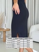 Платье-футболка в рубчик длинное летнее женское Merlini Кассо 700000130 L-XL Серое (700000130_2) - изображение 5