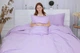Простынь MirSon King Size 240x260 см 3820 Calypso Сатин Premium (2200001730618) - изображение 3