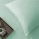 Комплект постельного белья MirSon Royal Soft King Size 220х240 см Stripe 30-0013 Azure Сатин (2200008073534) - изображение 3