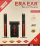 Домашній кінотеатр 3 в 1 ERA EAR підлоговий з Bluetooth, Потужність 110 Ватів з сабвуфером, FM-радіо, USB, AUX, LED-підсвічуванням, пультом ДУ, 3D Real звук, Червоний (E 1913/9732) - зображення 3