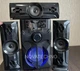 Музыкальный центр ERA EAR MTK 3 в 1 Домашний кинотеатр с Bluetooth, Мощность 90 Ватт с сабвуфером, FM-радио, USB, AUX, LED-подсветкой, пультом ДУ, Черный (E43/ 9730/CS7) - зображення 3