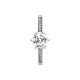 Срібна каблучка з короною Pandora Пандора 198289CZ (16) - зображення 4