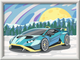 Малювання за номерами Ravensburger CreArt Blue Lamborghini (4005556236640) - зображення 2