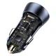 Автомобильное ЗУ Baseus Golden Contactor Pro 40W USB + Type-C gray - изображение 5