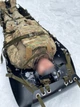 Ноші пластикові волокуші ARES L 2400х900х2 мм Чорний (0002) - зображення 12