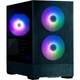 Корпус Zalman p30 air, Black, Mini Tower, без бп, для Micro atx / Mini itx, 1xType-C / 1xUSB 3.0, макс. cpu - 181 мм / vga - 392 мм, 3x140 мм argb, боковая панель из закаленного стекла - изображение 1