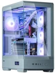 Корпус Zalman p50 ds, White, Mid Tower, без бп, для atx / Micro atx / Mini itx, 1xType-C / 2xUSB 3.0, макс. cpu - 178 мм / vga - 435 мм, 4x120 мм argb, боковая и передняя панели из закаленного стекла, lcd экран (cpu / gpu / Time) - изображение 3