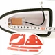 Антенна Avtoaks "Плавник" декоративно-активная на крышу авто серебро 160х70мм - изображение 4