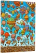 Блокнот Paperblanks Пьер и город лабиринтов – Фестиваль воздушных шаров 13х18 см 176 нелинированных страниц Flexi (9781439799116) - изображение 1