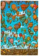 Блокнот Paperblanks Пьер и город лабиринтов – Фестиваль воздушных шаров 13х18 см 176 нелинированных страниц Flexi (9781439799116) - изображение 2