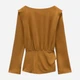 Футболка женская Zara 4437/725 M Коричневая (04437072515037) - изображение 6