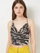 Футболка женская Zara 5039/379 M Белая (05039379093035) - изображение 4