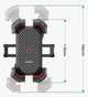 Uchwyt na telefon Joyroom for motorcycle Black (JR-ZS288-m) - obraz 2