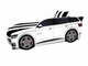 Ліжко-машинка з матрацом та підйомним механізмом 80х180 Premium P003 AUDI Q7 WHITE - изображение 1