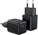 Ładowarka sieciowa JOYROOM L-P251 USB-C 25W PD 3.0 Black (6941237166586) - obraz 1