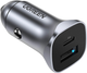 Ładowarka samochodowa Ugreen CD130 30W USB-A/USB-C PD Grey (6957303848584) - obraz 3