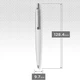 Ручка шариковая Parker JOTTER Originals Pearl Grey CT BP 15 932_1 - изображение 3