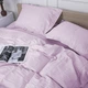 Простынь MirSon двуспальная 180x220 см 30-0007 Pink Satin Stripe (2200005250068) - изображение 2
