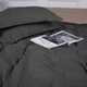 Комплект постільної білизни MirSon Satin 30-0012&nbsp;Dark&nbsp;Gray 160х220 Сімейний (2200005252017) - зображення 5