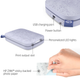 Фотопринтер HP Sprocket 2x3" Sprocket Purple (HPISPPR) + Фотопапір HP Sprocket Zink 2x3" Глянцевий Самоклеючий 20 л у подарунок! - зображення 5