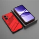 Защитный чехол с подставкой Deexe Bibercas для Xiaomi Poco F7 - Red - изображение 3