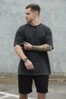 Чоловіча Варена Вінтажна Оверсайз Футболка На Літо L/XL Without Washed 521697889 - зображення 3