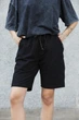 Жіночі Бавовняні Базові Трикотажні Шорти Without Basic XL Black - изображение 3