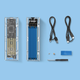 Obudowa dysku Orico TCM2-C3 M.2 NVME USB-C Blue (6942227137821) - obraz 3