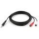Кабель мультимедийный Jack 3.5mm M to 2xRCA 3 m Vinga (VCPDCJ35MRCA23BK) - изображение 2
