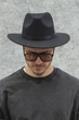 Чоловічий Капелюх Fedora З Ремінцем Black (8049694) - изображение 2