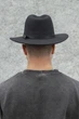 Чоловічий Капелюх Fedora З Ремінцем Black (8049694) - изображение 3