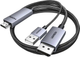Kabel Ugreen HD169 HDMI - DisplayPort 2 m Gray (6941876253296) - obraz 2