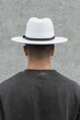 Чоловічий Капелюх Fedora З Ремінцем White (8049696) - изображение 3